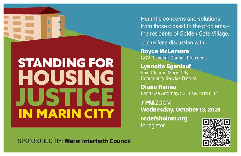 Banner Image for Standing Up for Housing Justice at Golden Gate Village in Marin City